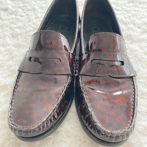 Cole Haan Patent Leather Penny Loafers, Size 9